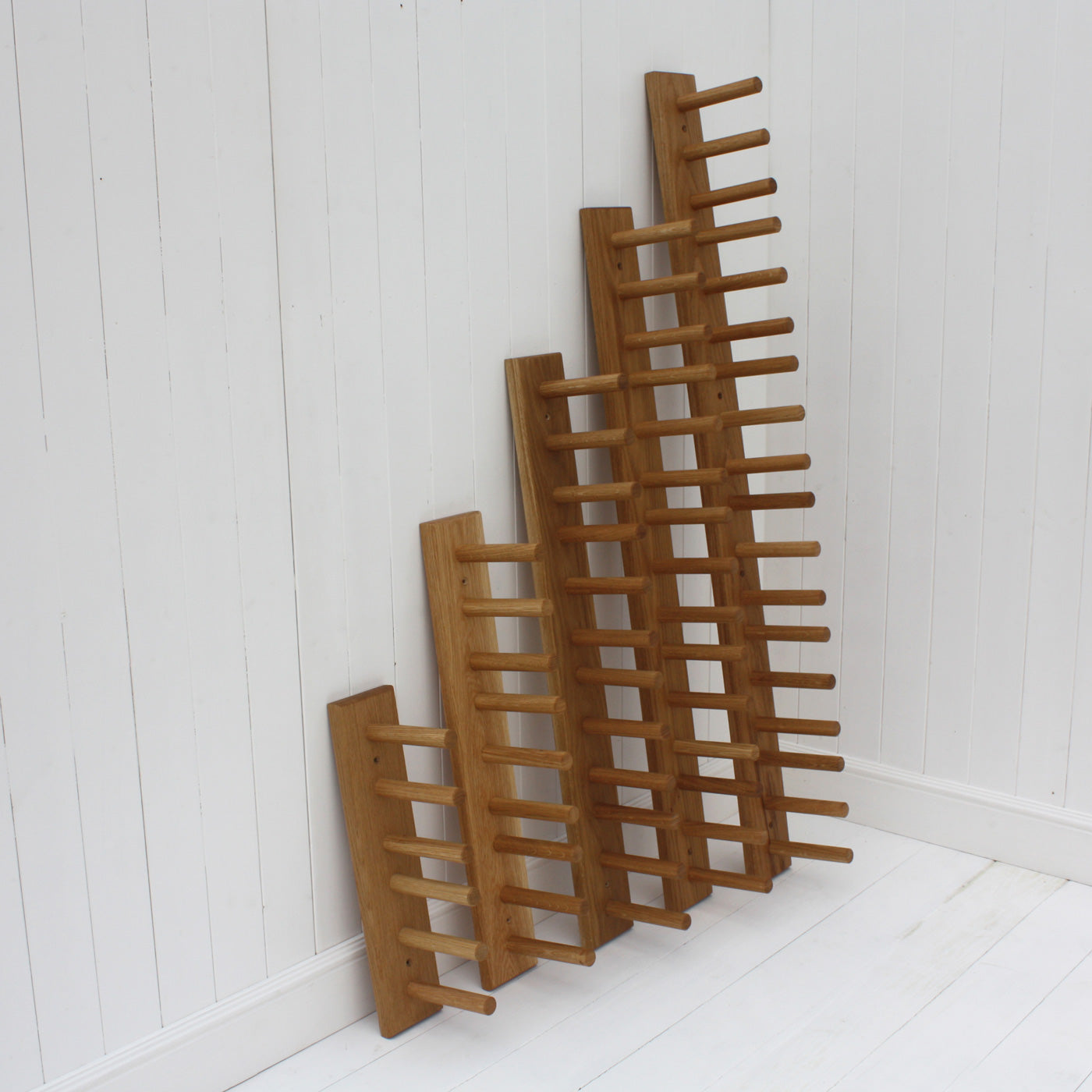 Oak Welly Rack