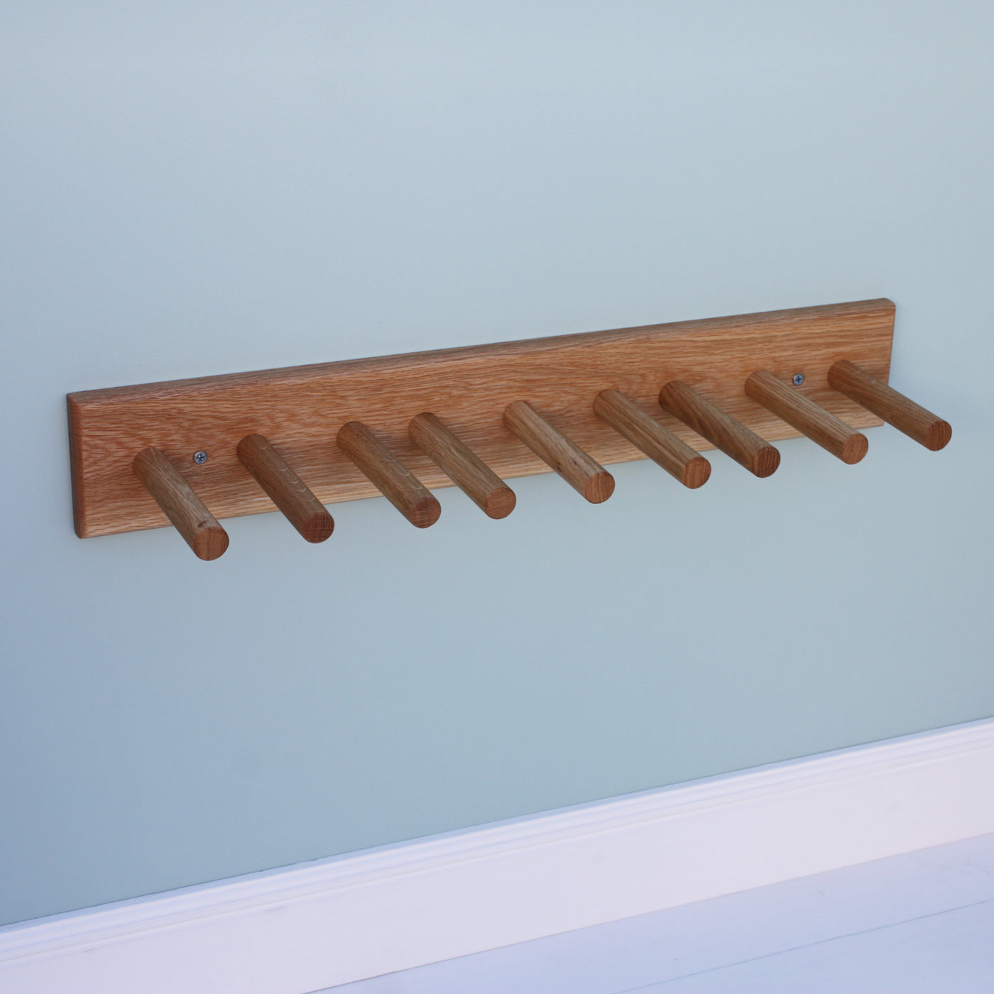 Oak Welly Rack