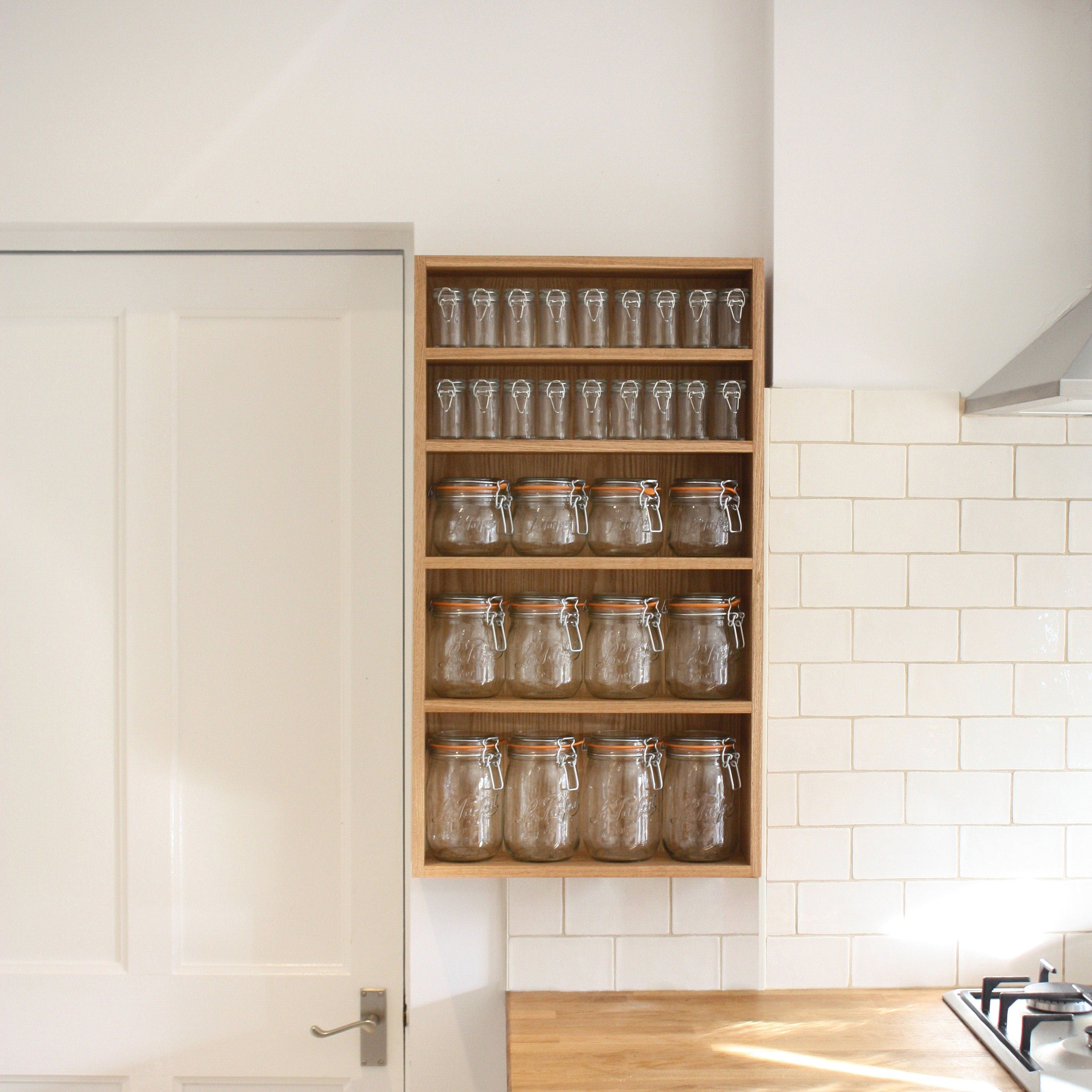 Kitchen pantry on sale storage shelves